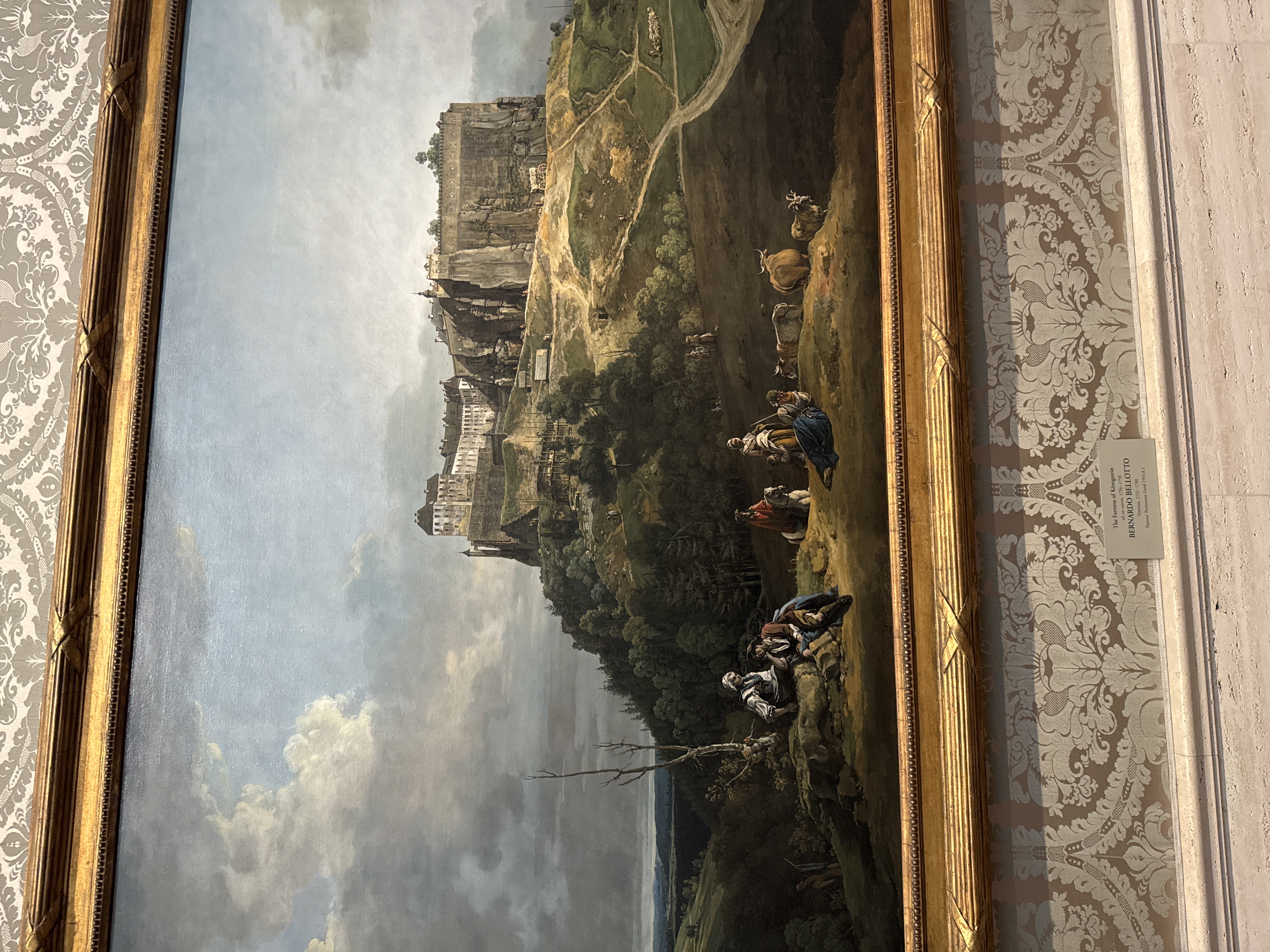 Castle Landscape with Herders