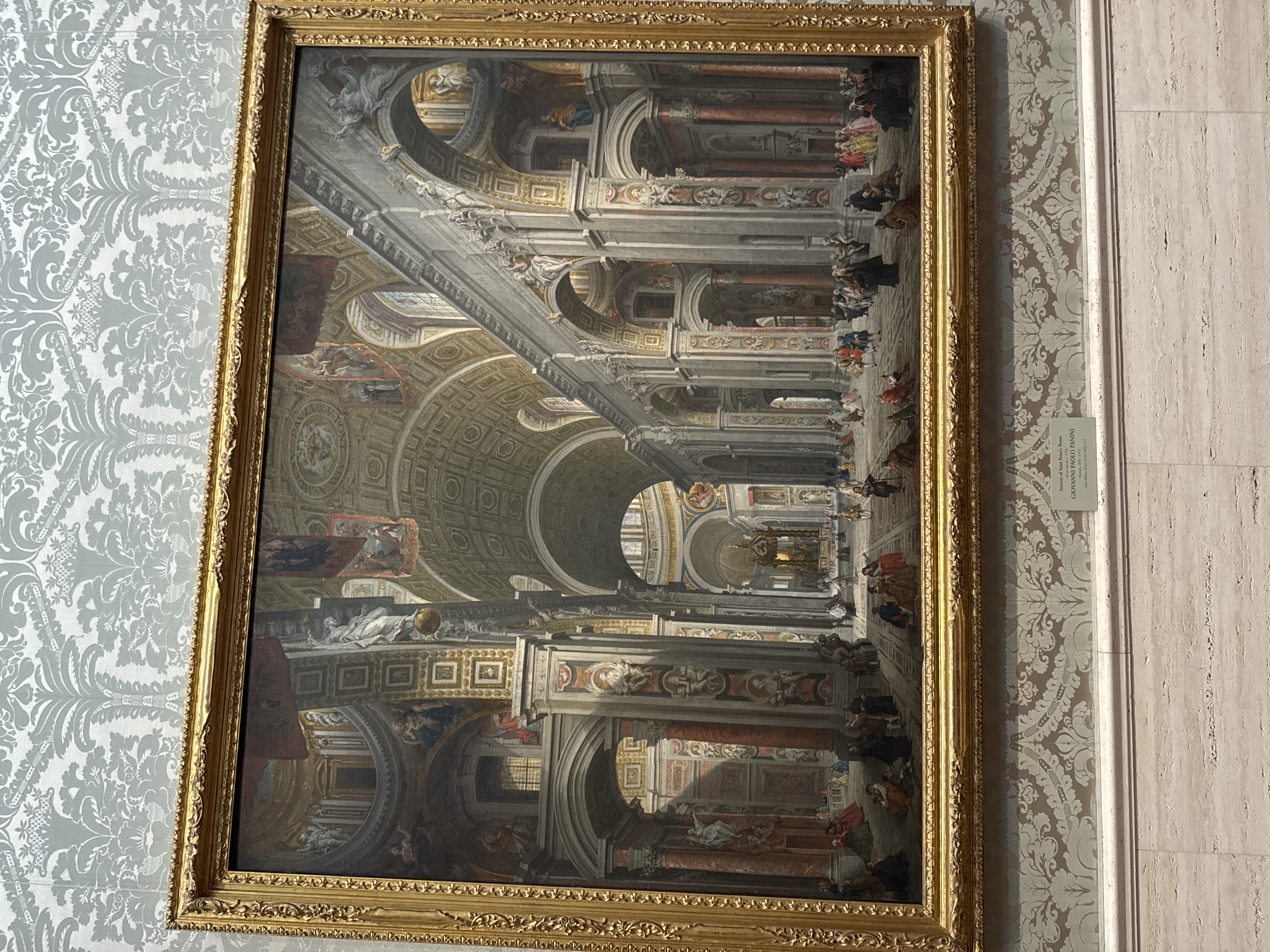 Interior of St. Peter's Basilica