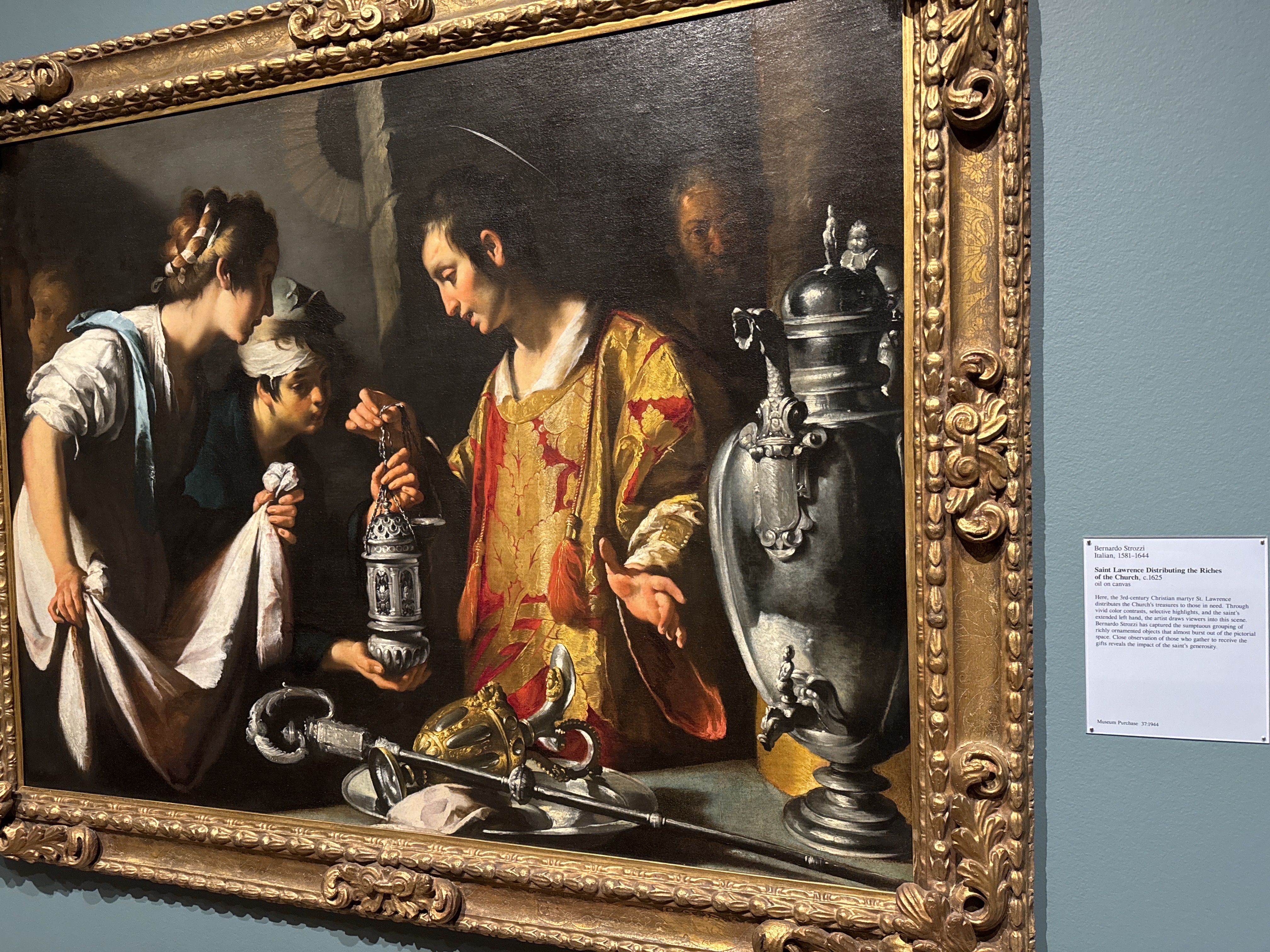Saint Lawrence Displaying the Treasures of the Church