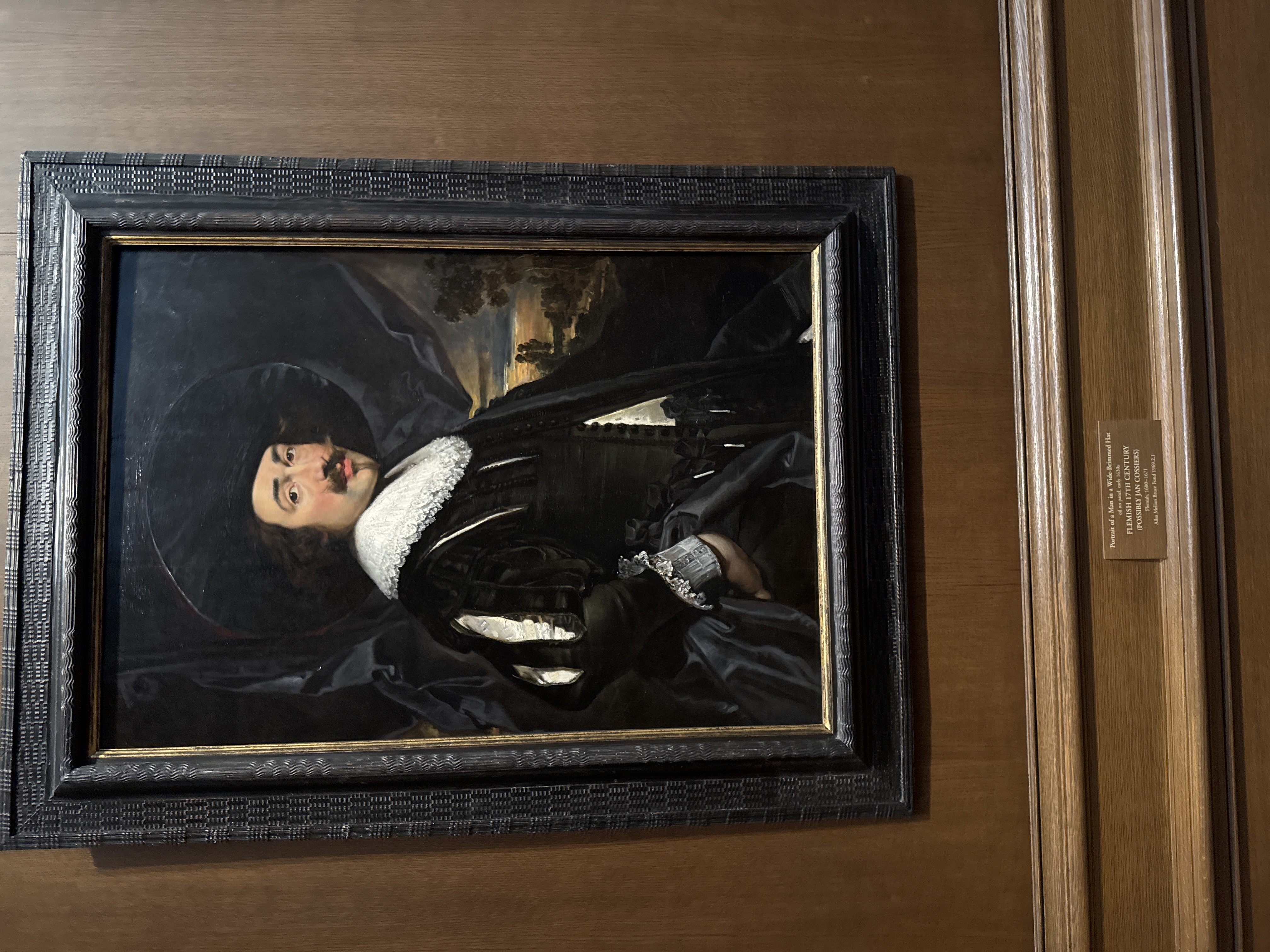 Portrait of a Man with a Wide-Brimmed Hat