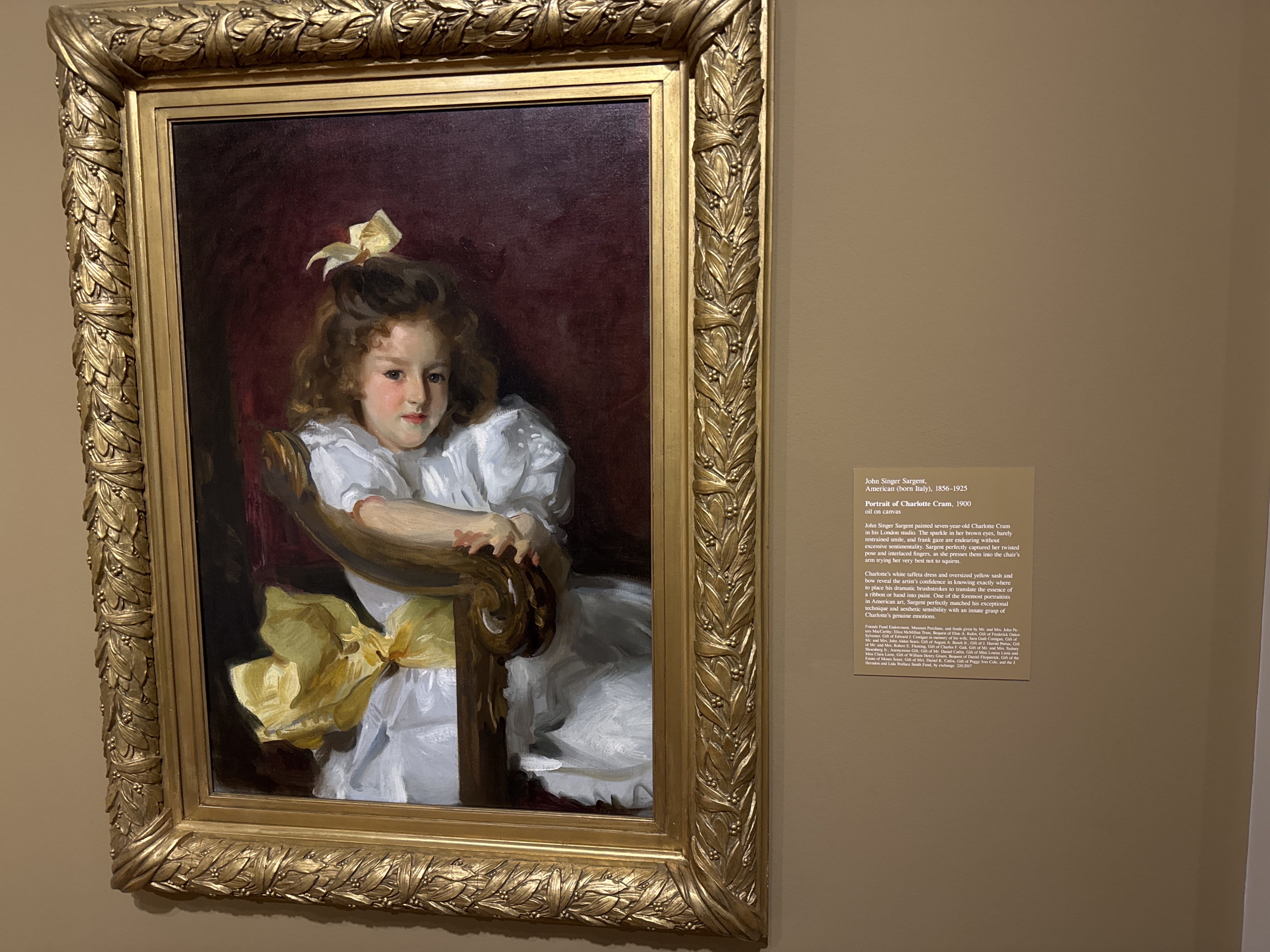 Portrait of Charlotte Crouse