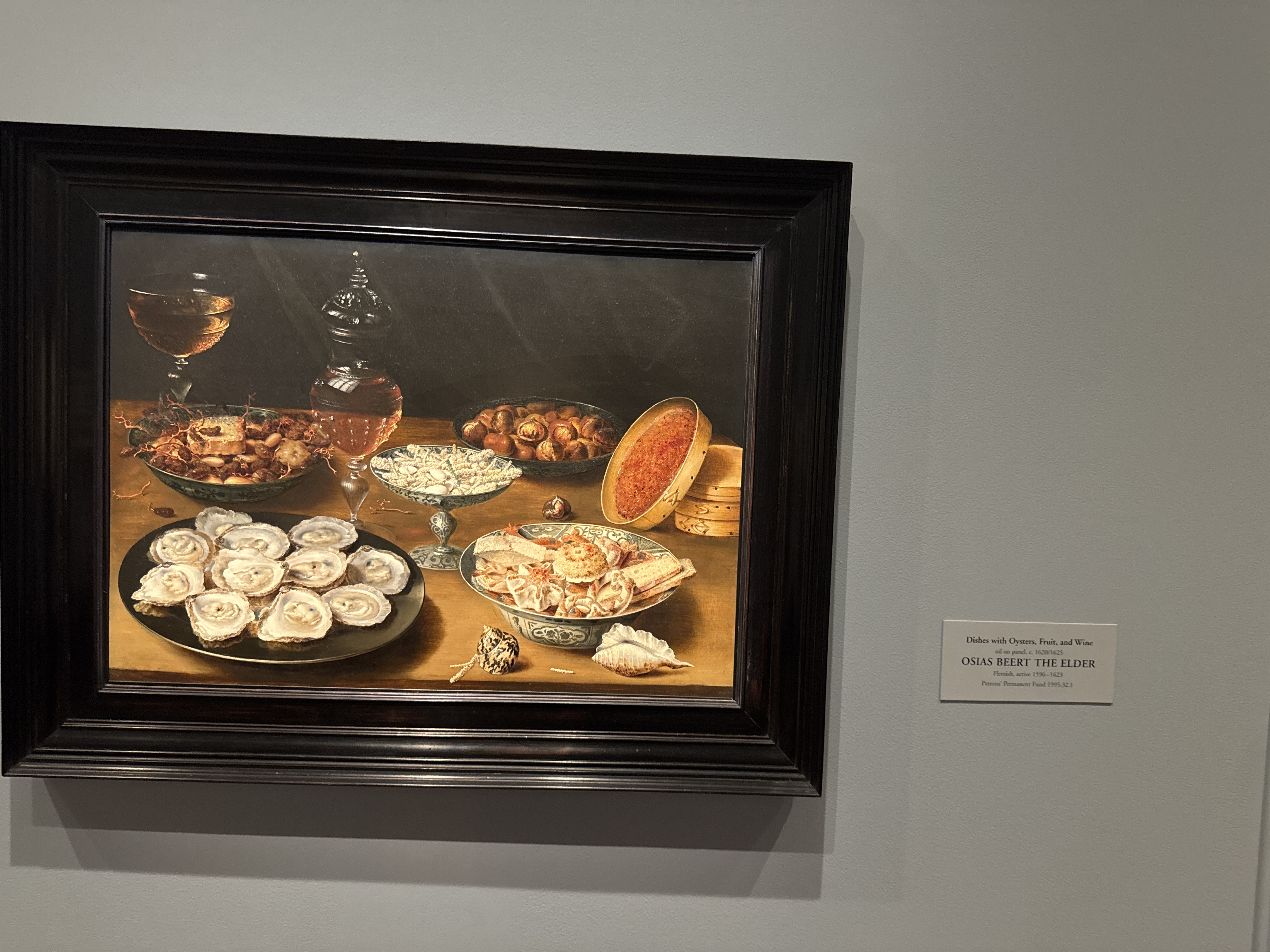 Still Life with Oysters, Fruit, and Wine