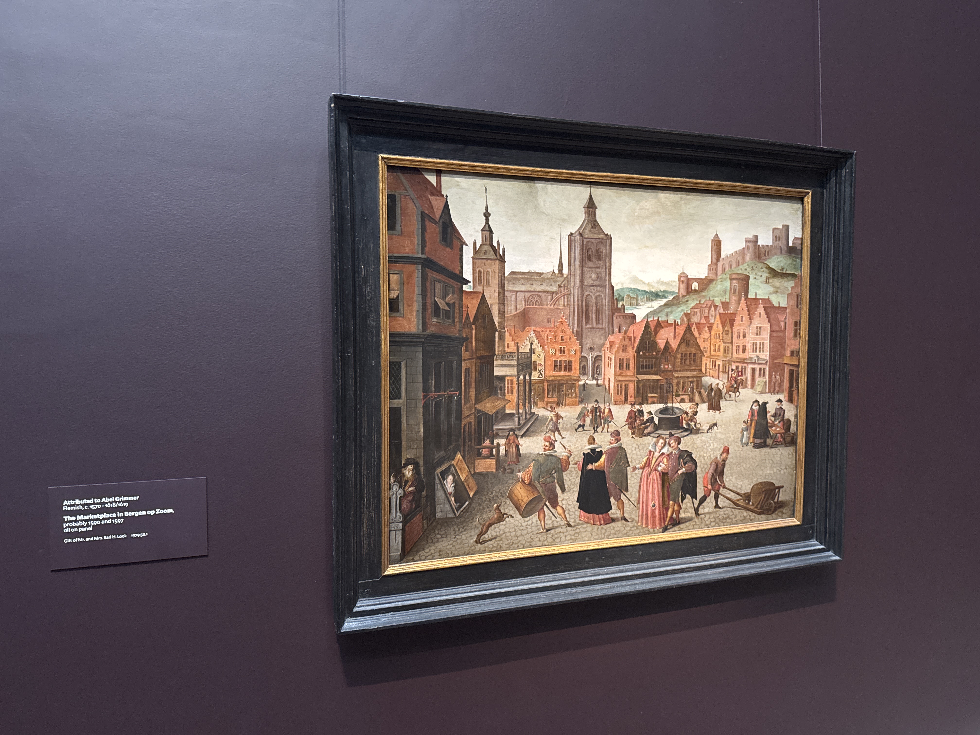 Market Scene in Bergen op Zoom