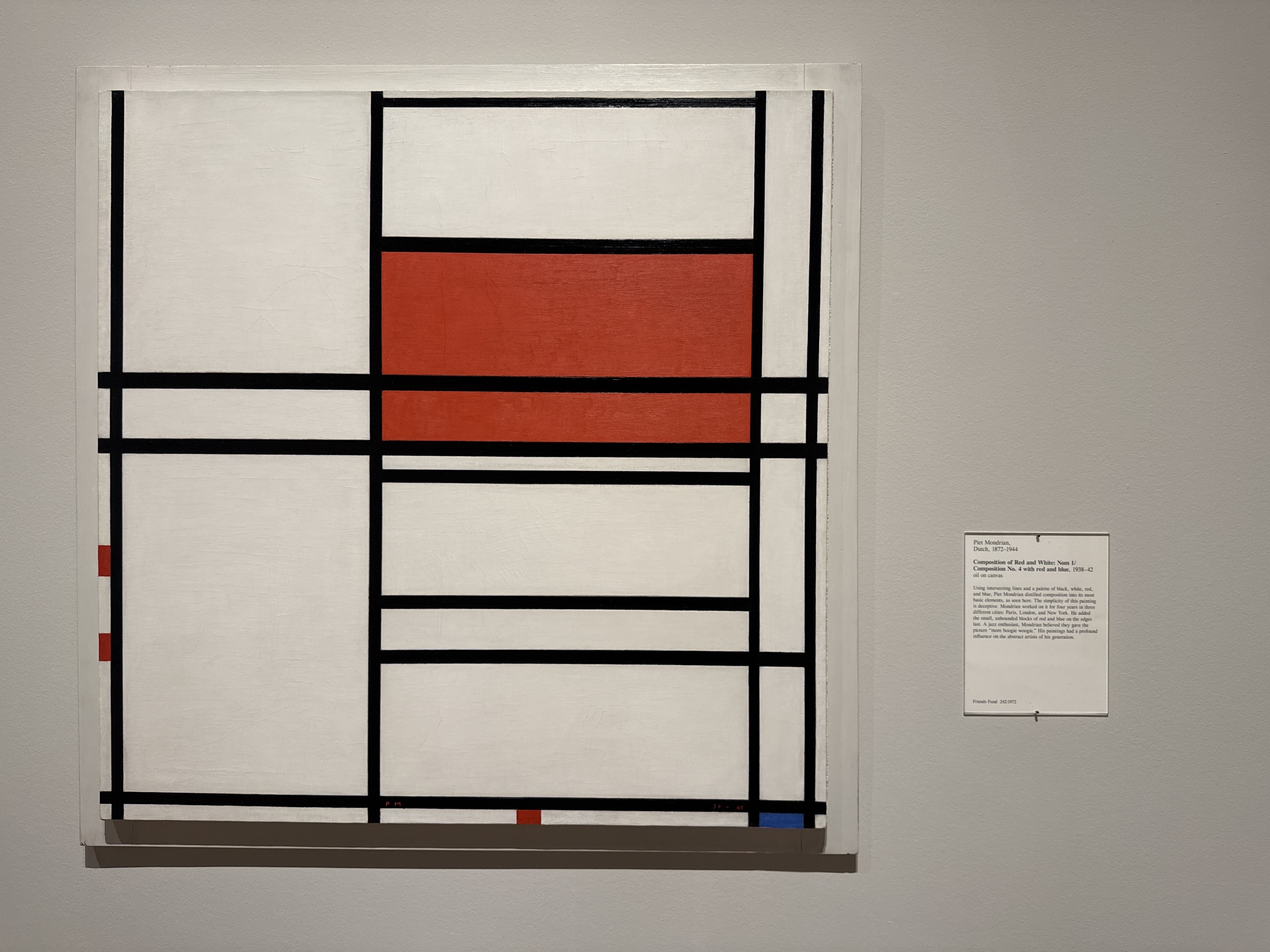 Composition with Red, Blue, and Yellow