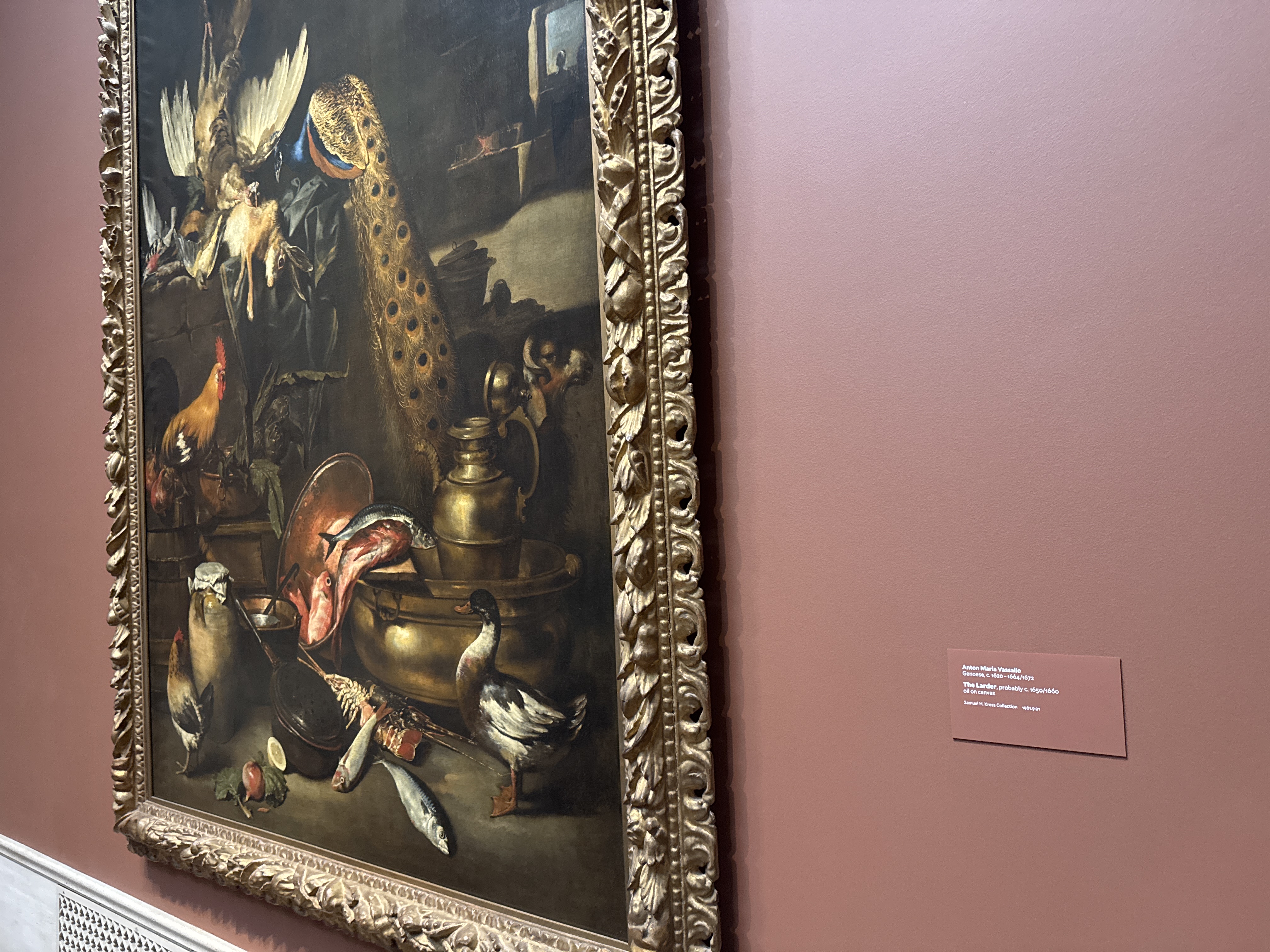 17th-Century Dutch Still Life with Peacock